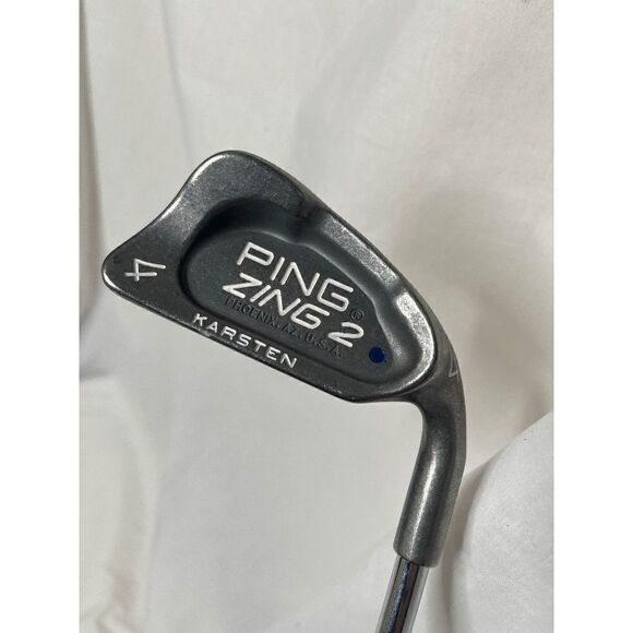 Ping Zing 2 Blue Dot Single 4 Iron JZ Steel Stiff 39 Inch Length - Picture 1 of 4